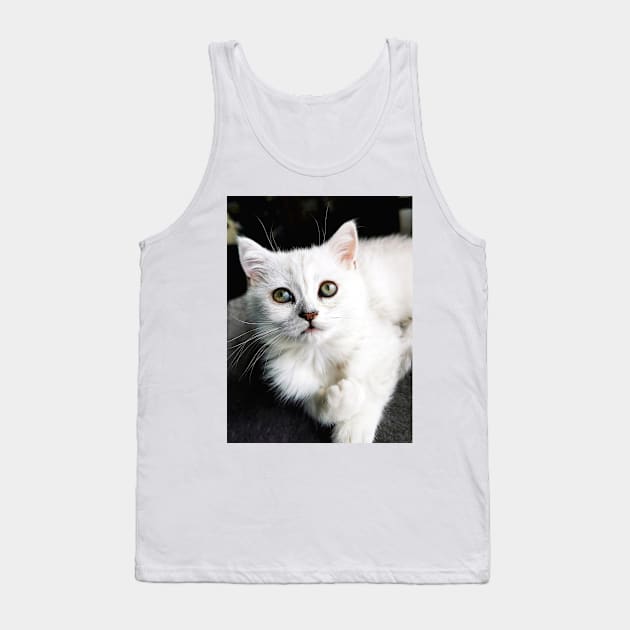 Mesmerizing Eyes Tank Top by Marian Voicu